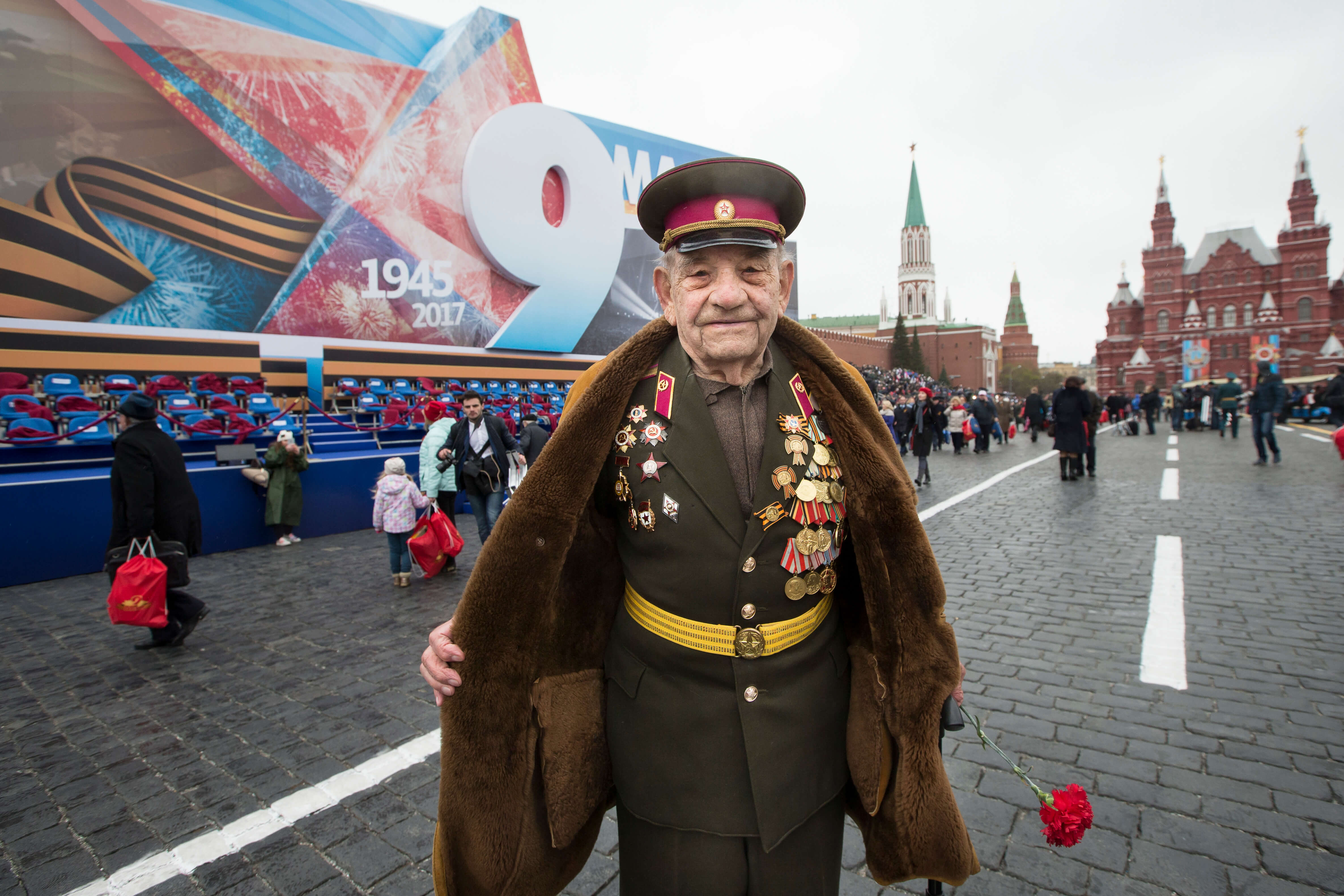 Russia celebrates Nazi Germany’s defeat on Victory Day, May 9, 2017. (Photo: AP)